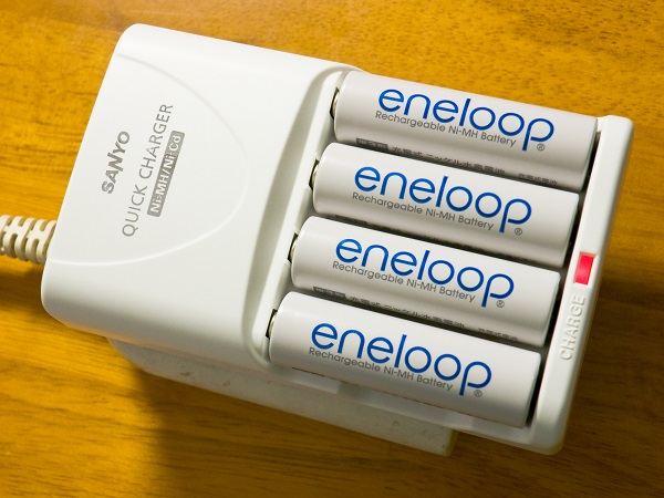 An Eneloop brand charger