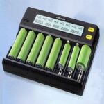 Battery Charger with Cylindrical Batteries