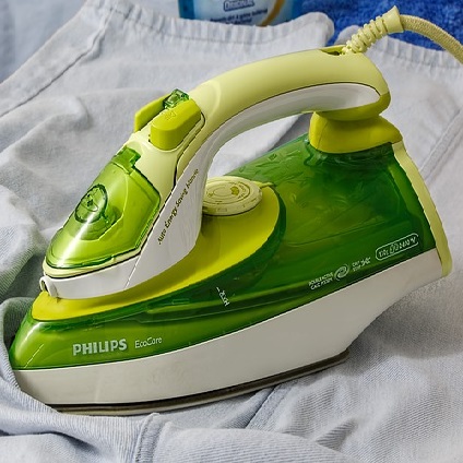 A steam iron