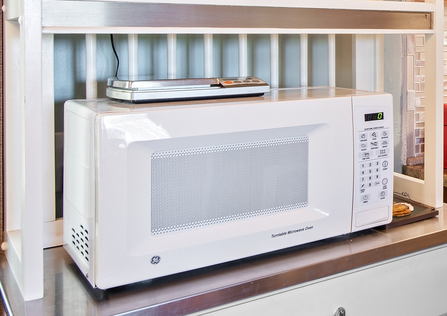 White microwave